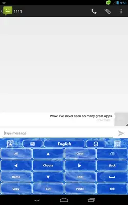 Frozen Keyboard for GoKeyboard android App screenshot 2