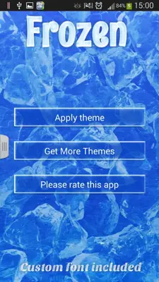 Frozen Keyboard for GoKeyboard android App screenshot 4